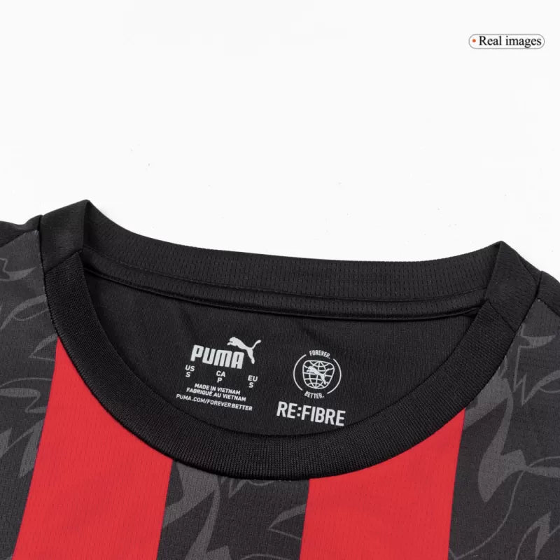 AC Milan Home Soccer Jersey Kit(Jersey+Shorts+Socks) 2025/26