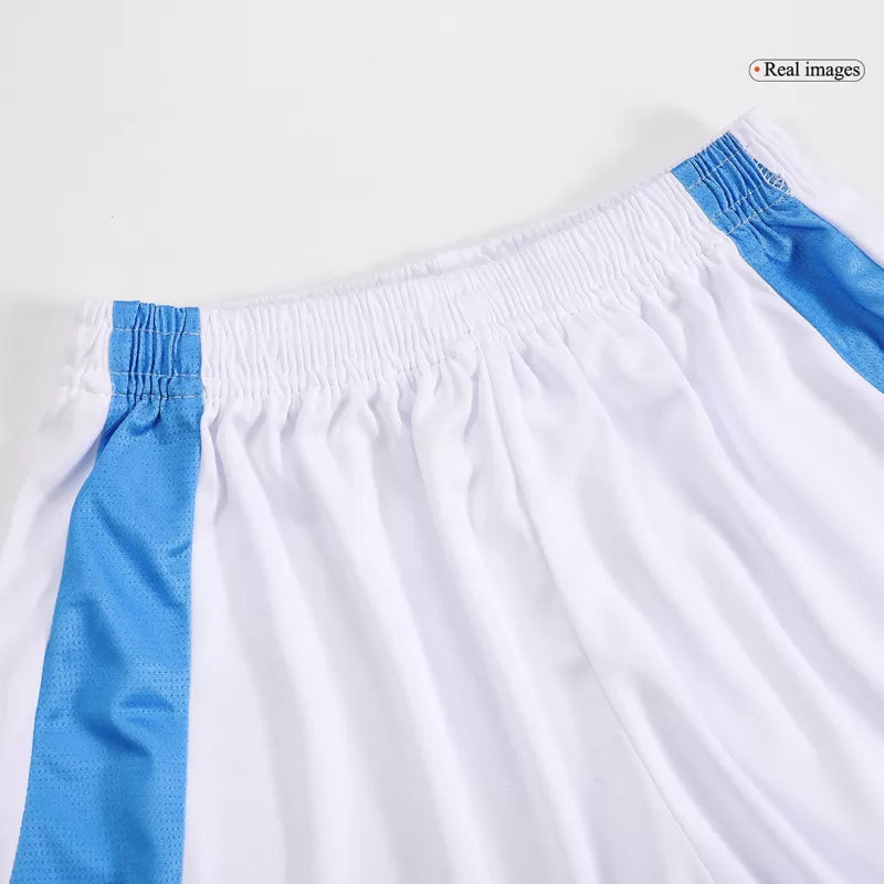 Argentina Home Kids Soccer Jerseys Kit Copa America 2024 Go Game Wear