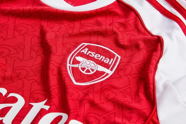 Player Version Arsenal Home Soccer Jersey 2025/26 -Slim Fit topsoccerjerseys.com