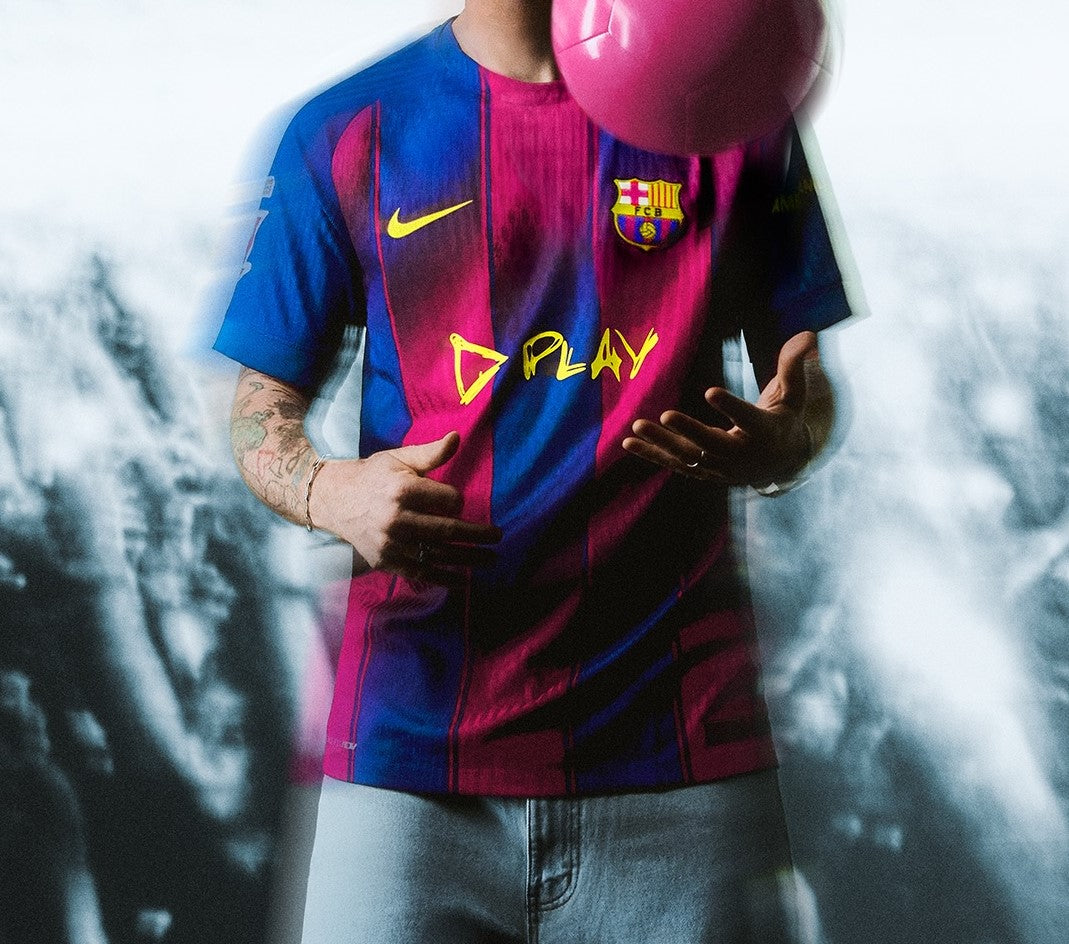 Barcelona x Spotify playlist Soccer Jersey 2025/26 Ed Sheeran