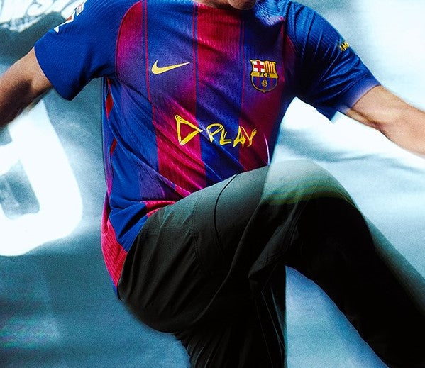 Barcelona x Spotify playlist Soccer Jersey 2025/26 Ed Sheeran