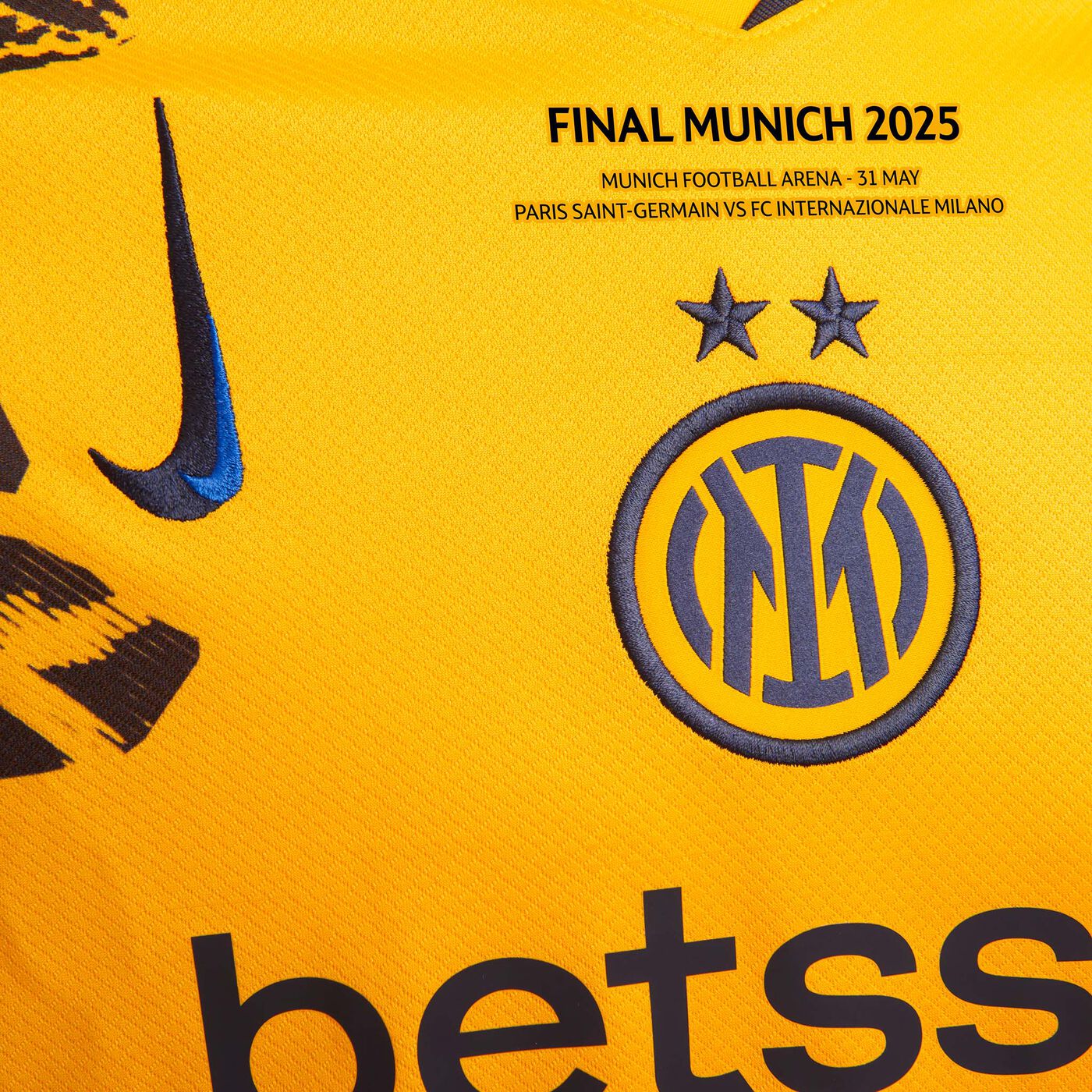Inter Milan Third Soccer Jersey 2024/25 – UCL Final Fan Jersey Go Game Wear