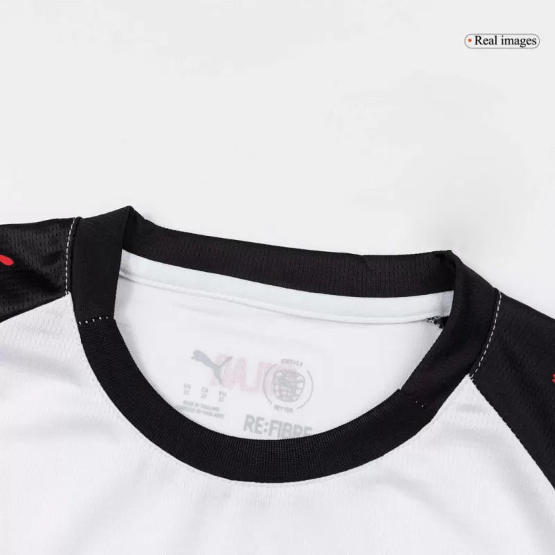 Kid's AC Milan Away Soccer Jersey Kit(Jersey+Shorts) 2025/26