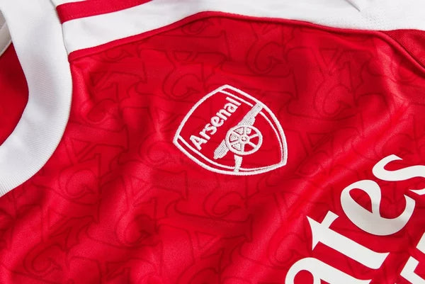 Kid's Arsenal Home Soccer Jersey Kit(Jersey+Shorts) 2025/26 topsoccerjerseys.com