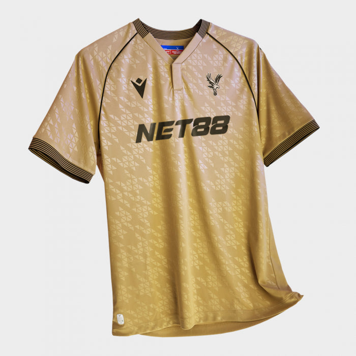 Player Version Crystal Palace Eagle Gold Shirt Soccer Jersey 2025/26 - Slim Fit Top Soccer Jerseys Store