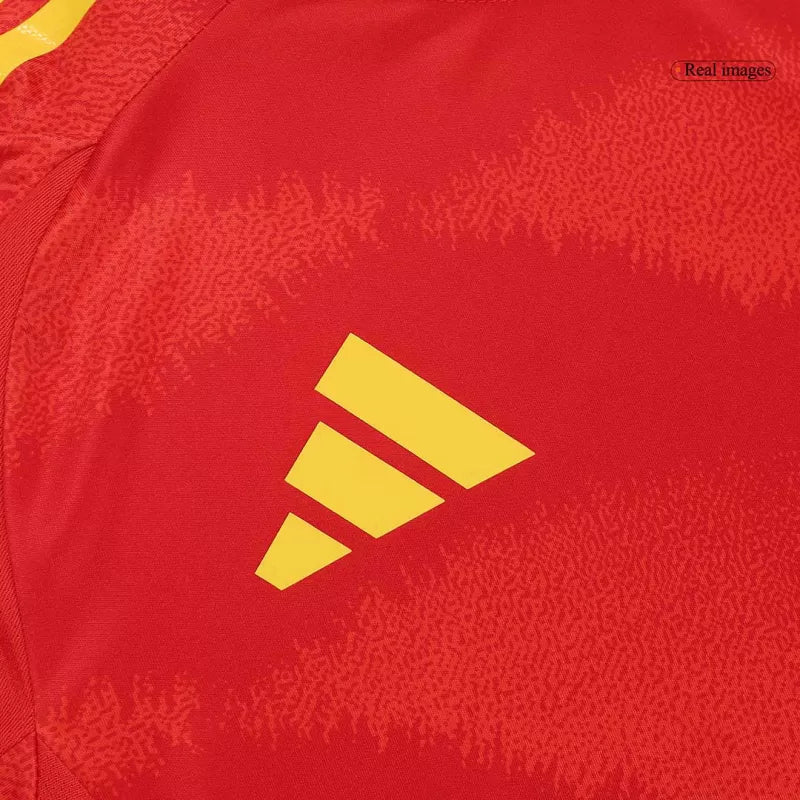 Player Version LAMINE YAMAL #19 Spain Home Soccer Jersey Euro 2024 Go Game Wear