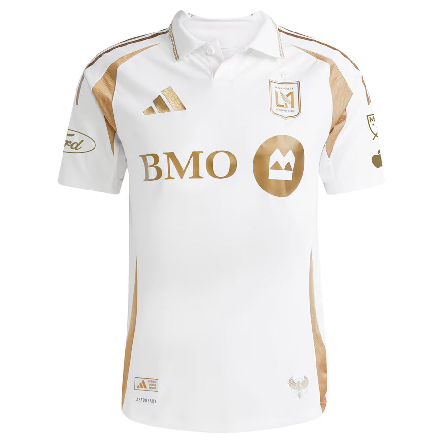 Player Version Men's LAFC #7 Son Heung-Min White 2025 Away - Slim Fit topsoccerjerseys.com