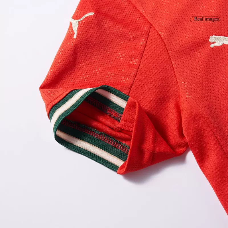 Portugal Home Soccer Jerseys Kids Kit 2025 topsoccerjerseys.com