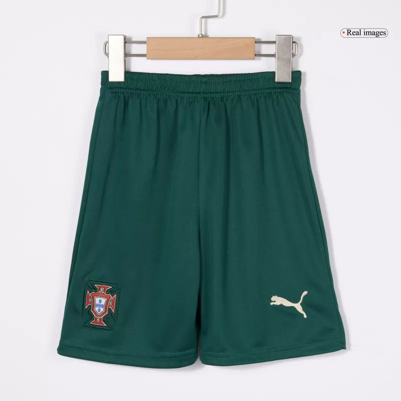 Portugal Home Soccer Jerseys Kids Kit 2025 topsoccerjerseys.com