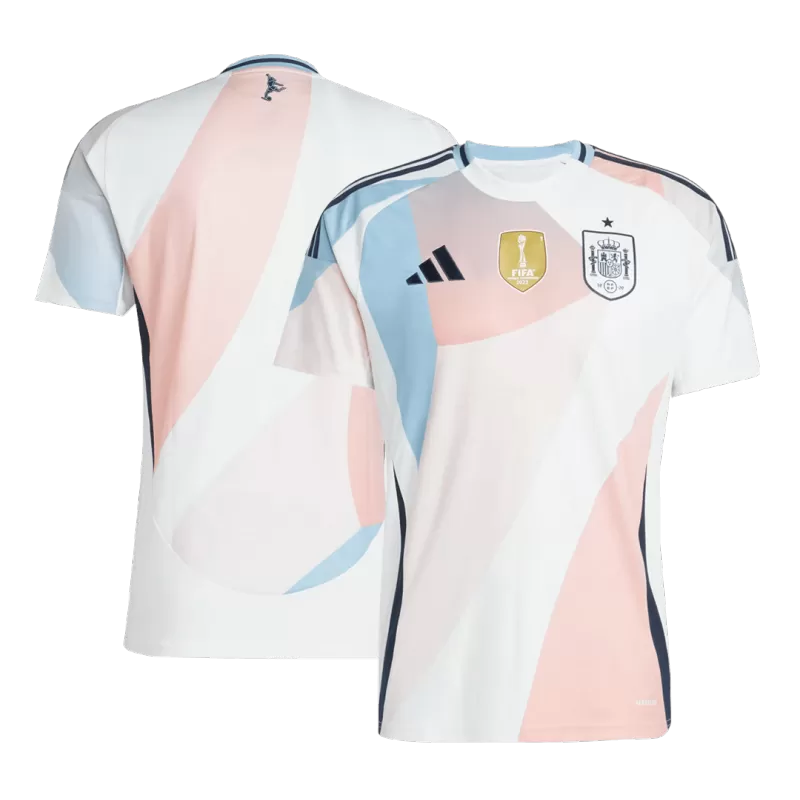 Spain Away Soccer Jersey 2025 Women's Euro Go Game Wear