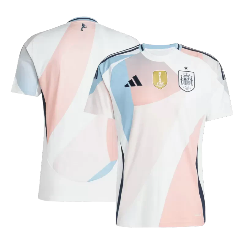 Spain Away Soccer Jersey 2025 Women's Euro Go Game Wear