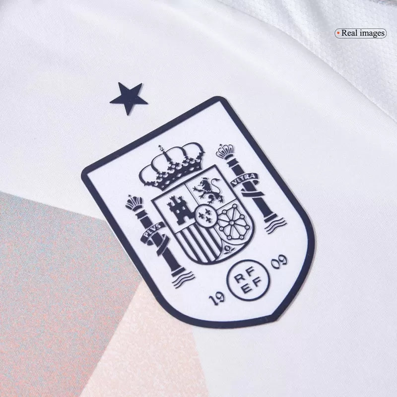 Spain Away Soccer Jersey 2025 Women's Euro Go Game Wear