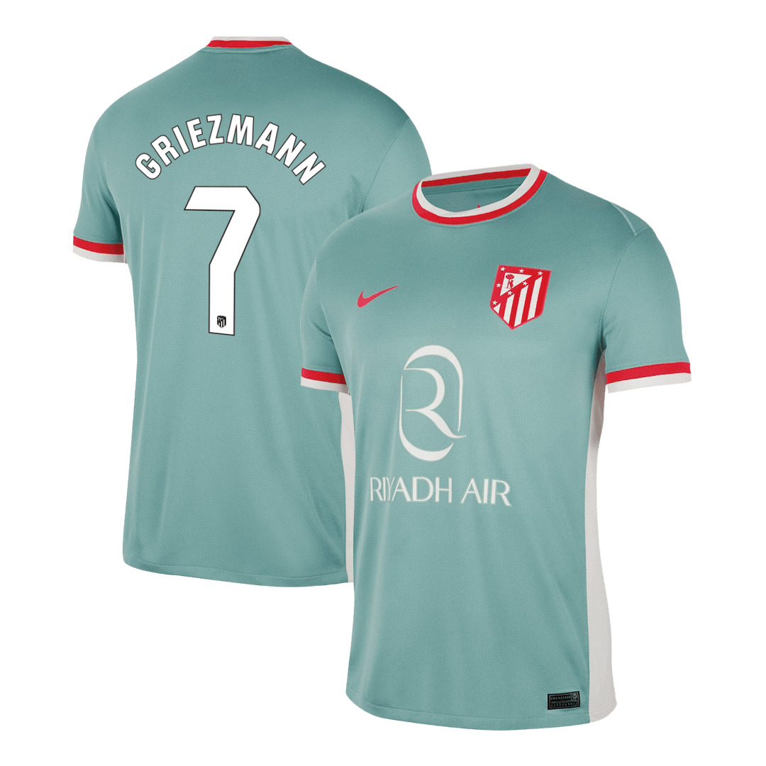 GRIEZMANN #7 Atletico Madrid Away Soccer Jersey 2024/25 Top Soccer Jerseys Store