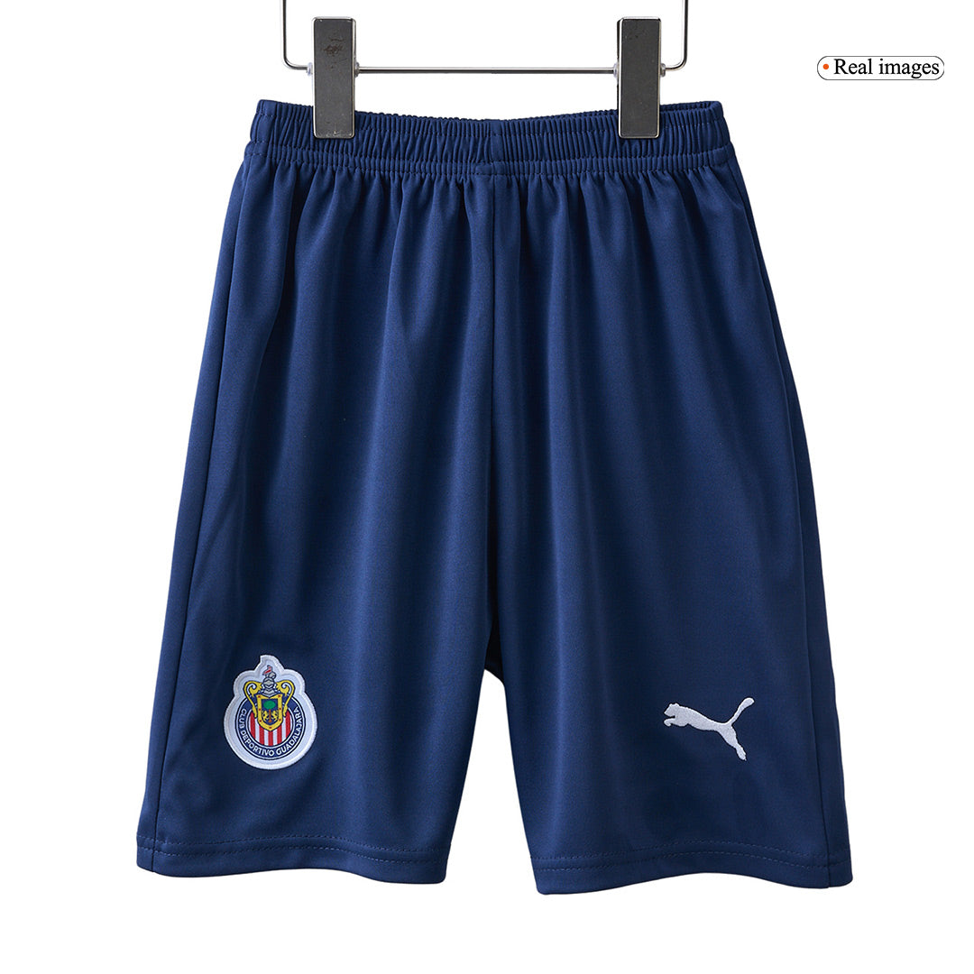 Kid's Chivas Home Soccer Jersey Kit(Jersey+Shorts) 2024/25 Top Soccer Jerseys Store
