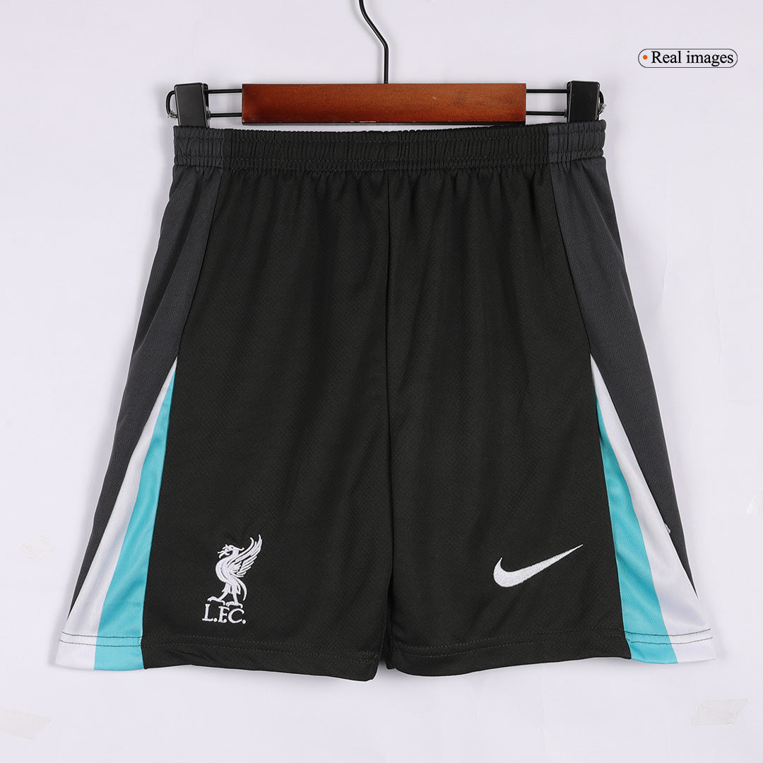 Kid's Liverpool Away Soccer Jersey Kit(Jersey+Shorts+Socks) 2024/25 Top Soccer Jerseys Store