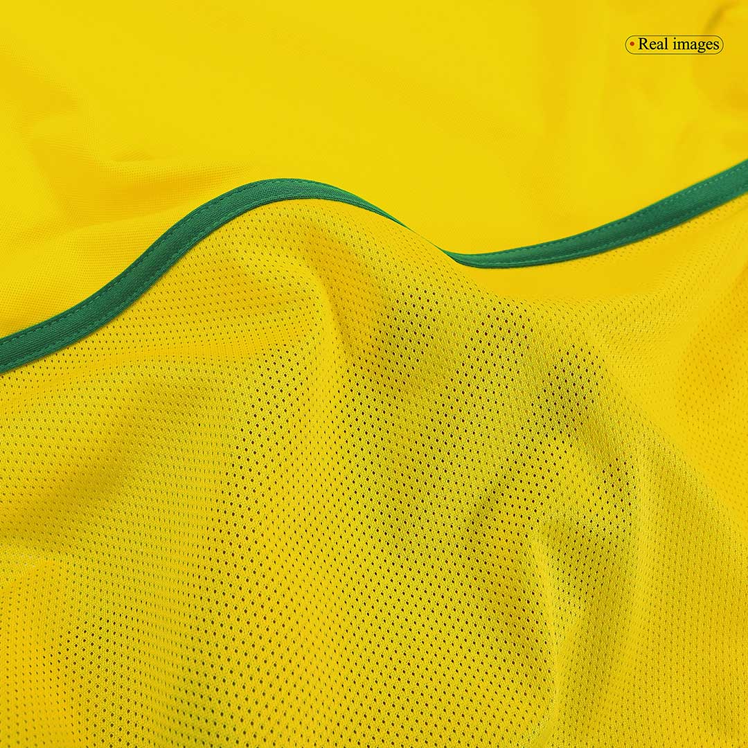 Retro RONALDO #9 2002/03 Brazil Home Soccer Jersey Top Soccer Jerseys Store