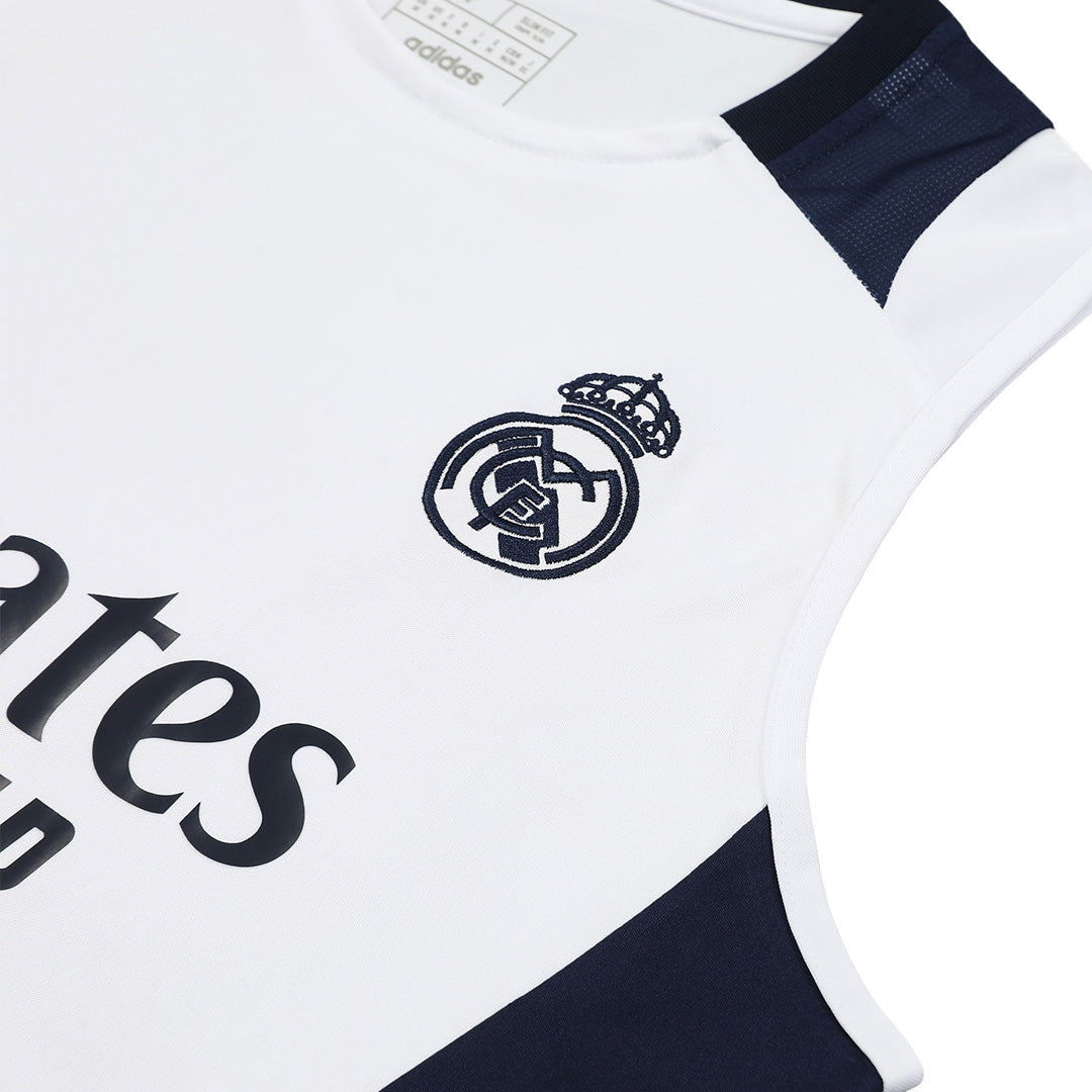 Real Madrid Pre-Match Soccer Jersey Vest Kit(Jersey+Shorts) 2024/25 Top Soccer Jerseys Store