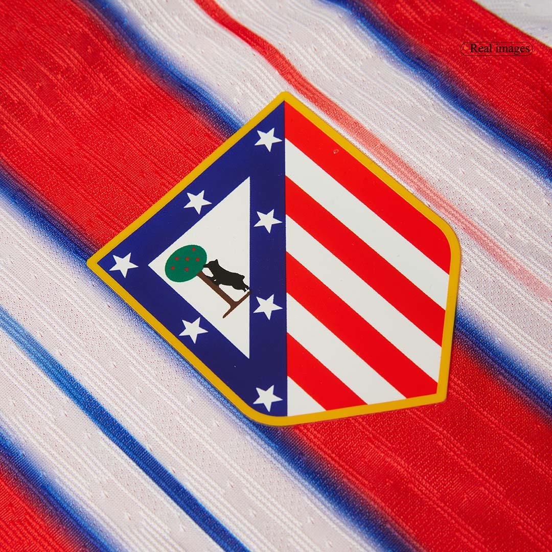 Player Version Atletico Madrid Home Soccer Jersey 2024/25 Top Soccer Jerseys Store