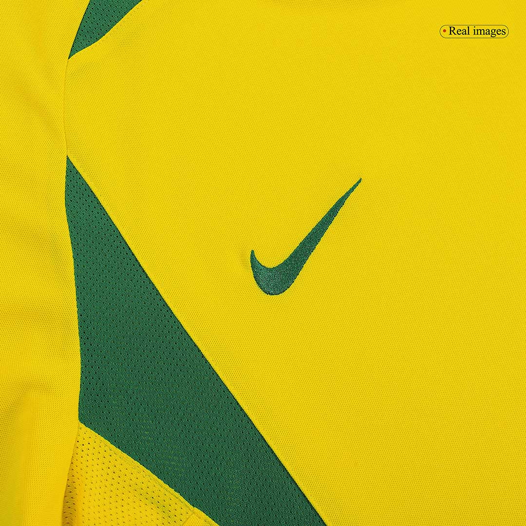 Retro RONALDO #9 2002/03 Brazil Home Soccer Jersey Top Soccer Jerseys Store