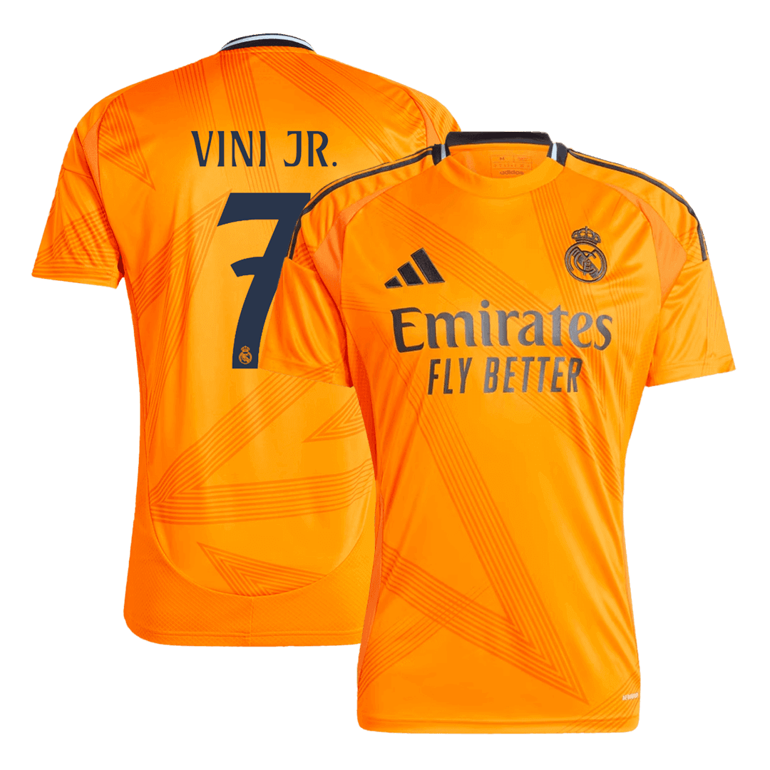 VINI JR. #7 Real Madrid Away Soccer Jersey 2024/25 Top Soccer Jerseys Store