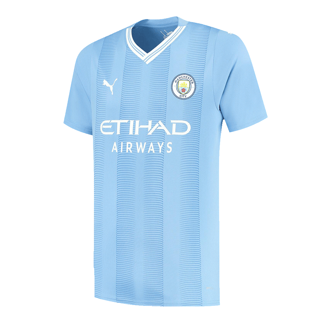 HAALAND #9 Manchester City Home Soccer Jersey 2023/24 Top Soccer Jerseys Store