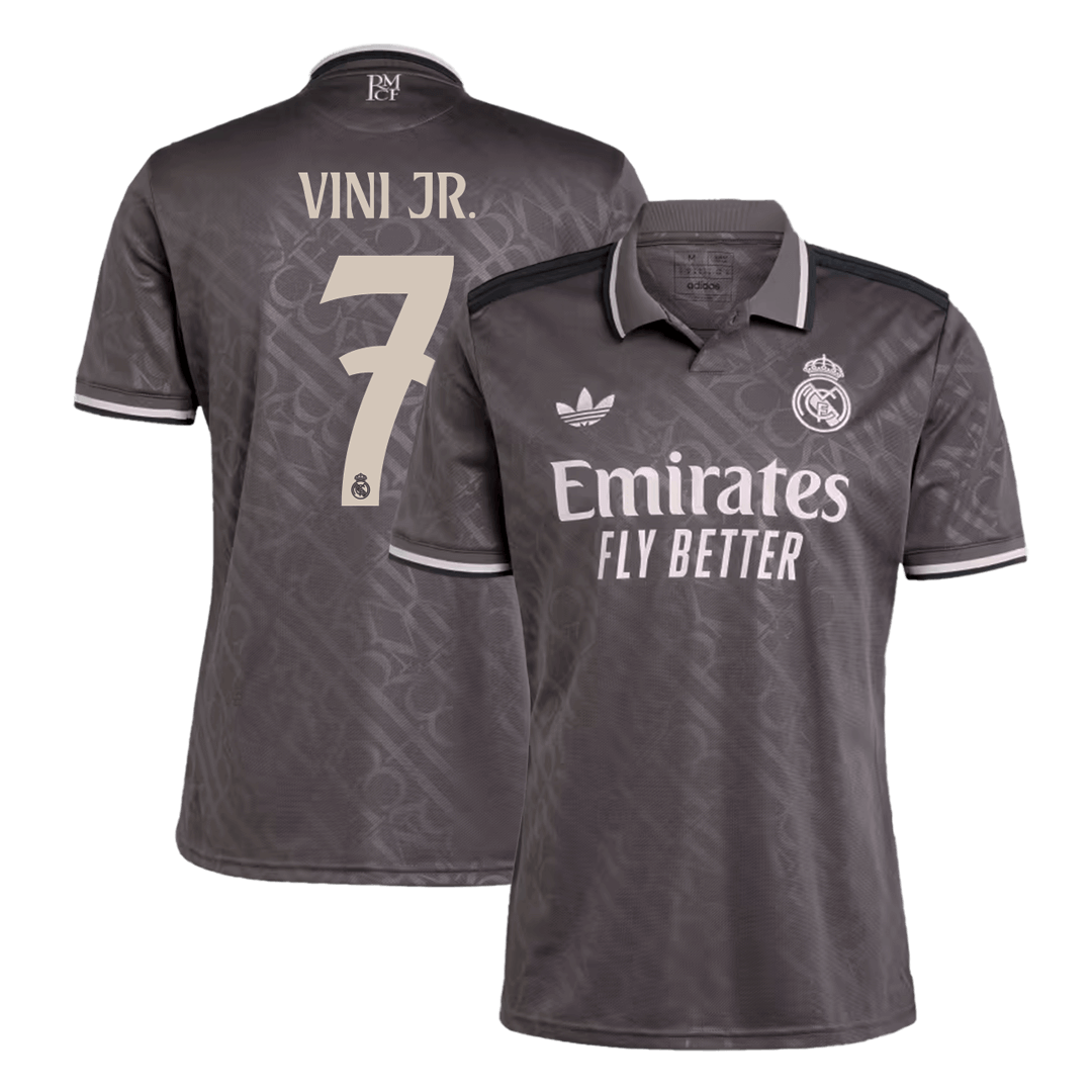 VINI JR. #7 Real Madrid Third Away Soccer Jersey 2024/25 Top Soccer Jerseys Store