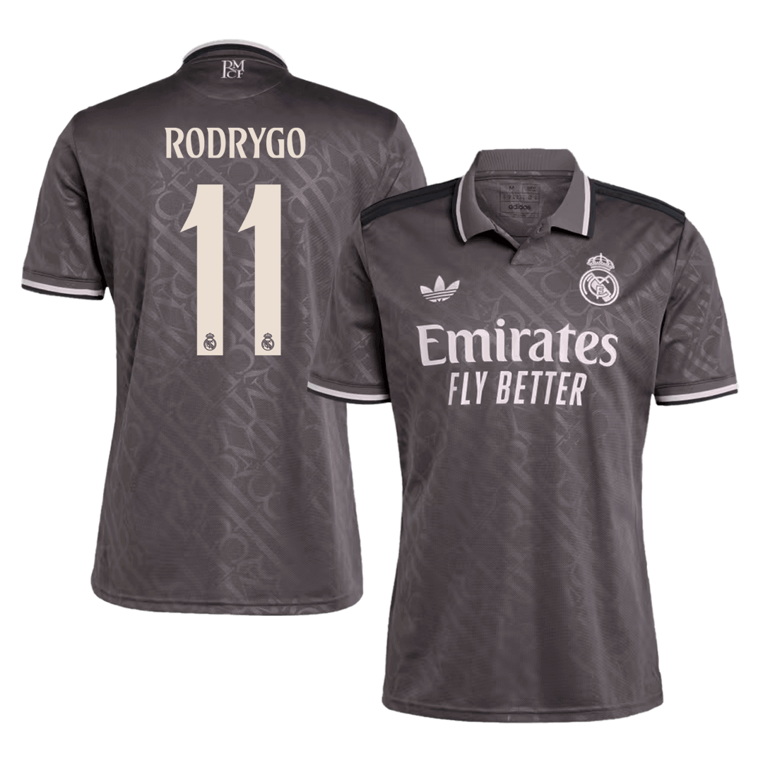 RODRYGO #11 Real Madrid Third Away Soccer Jersey 2024/25 Top Soccer Jerseys Store