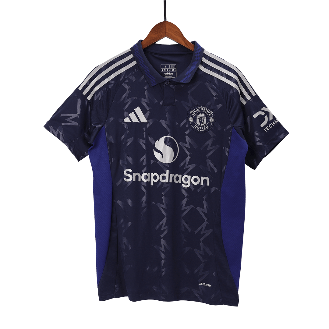 Manchester United Away Soccer Jersey Kit(Jersey+Shorts+Socks) 2024/25 Top Soccer Jerseys Store