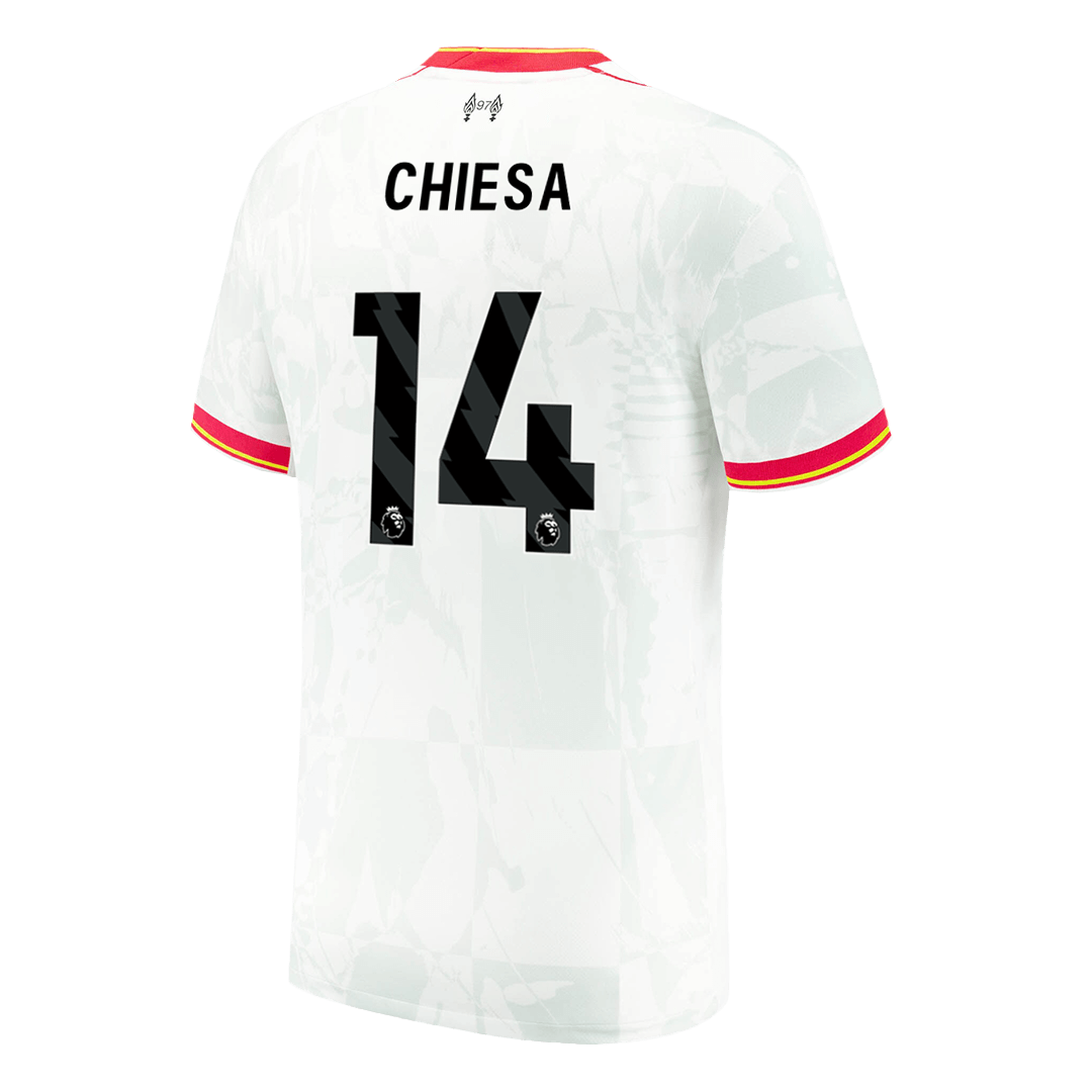 CHIESA #14 Liverpool Third Away Soccer Jersey 2024/25 Top Soccer Jerseys Store