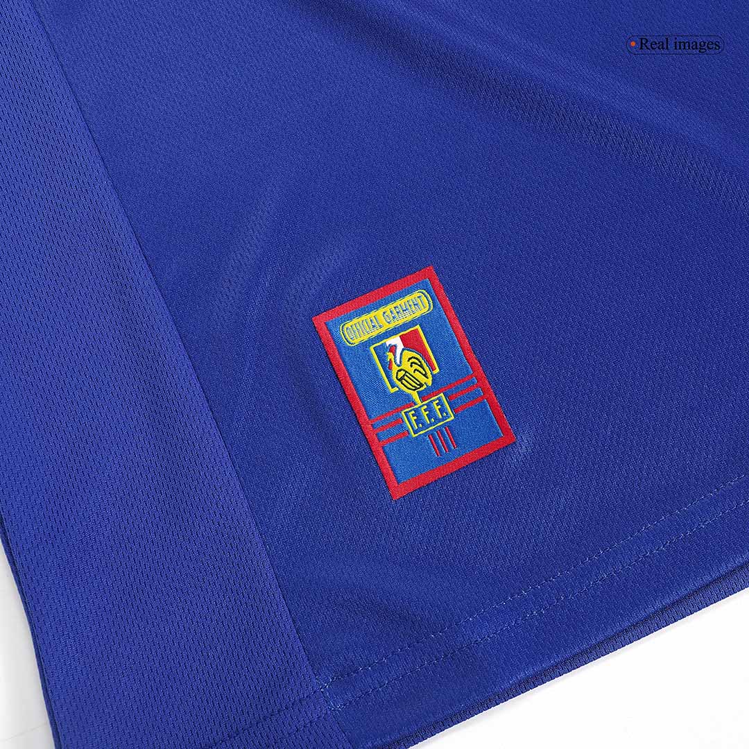 Retro HENRY #12 1998 France Home Soccer Jersey Top Soccer Jerseys Store