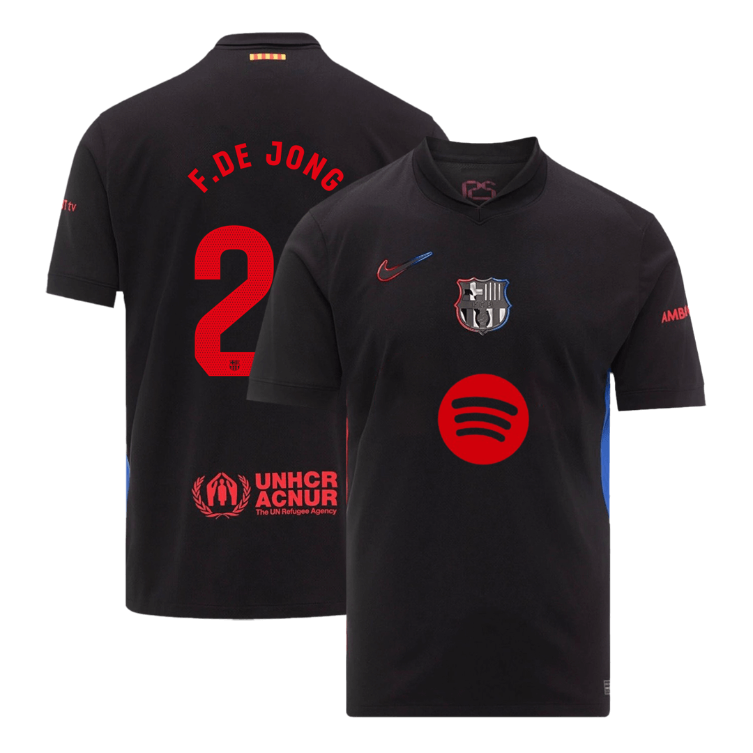 F.DE JONG #21 Barcelona Away Soccer Jersey 2024/25 Top Soccer Jerseys Store