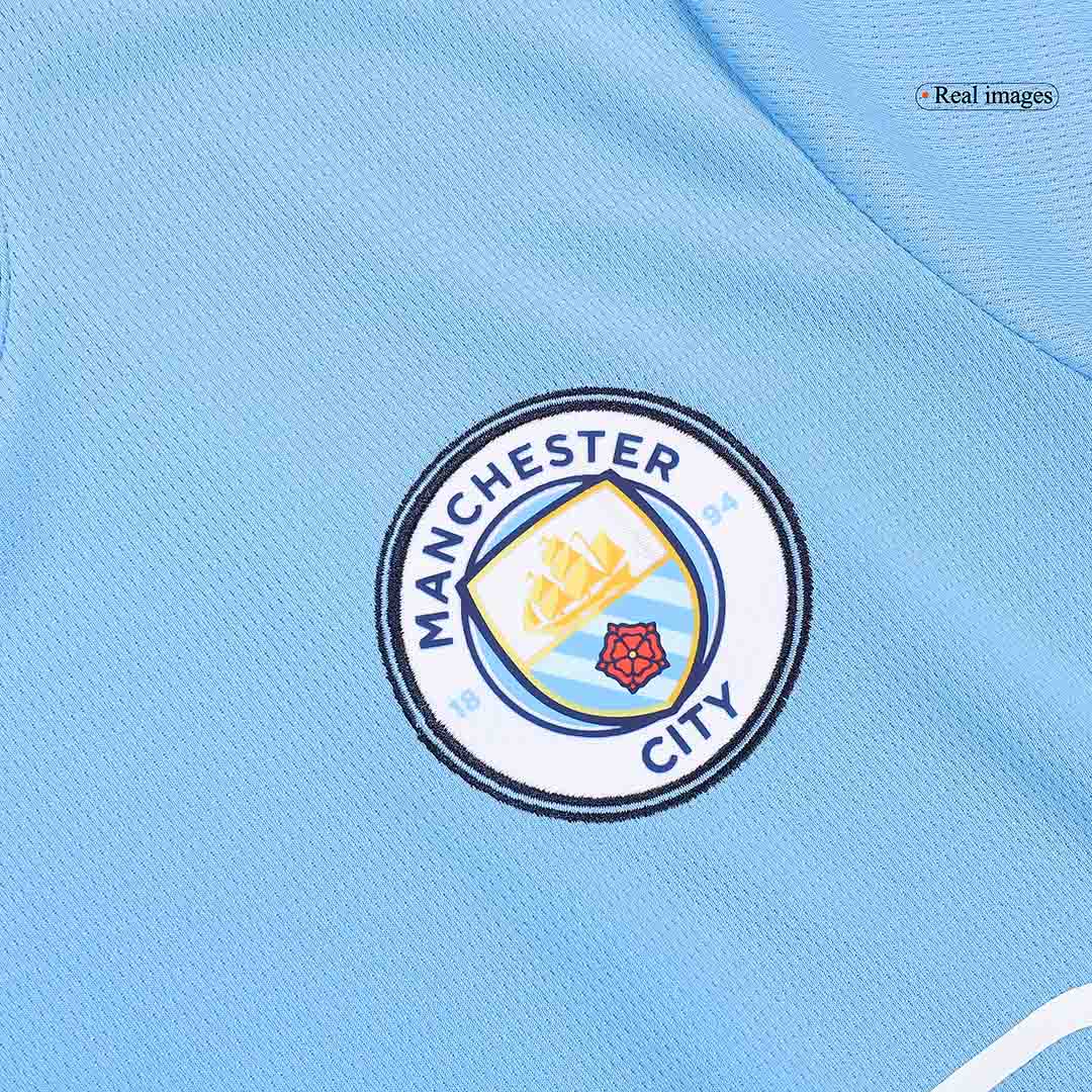 RODRIGO #16 Manchester City Home Soccer Jersey 2024/25 - UCL Top Soccer Jerseys Store