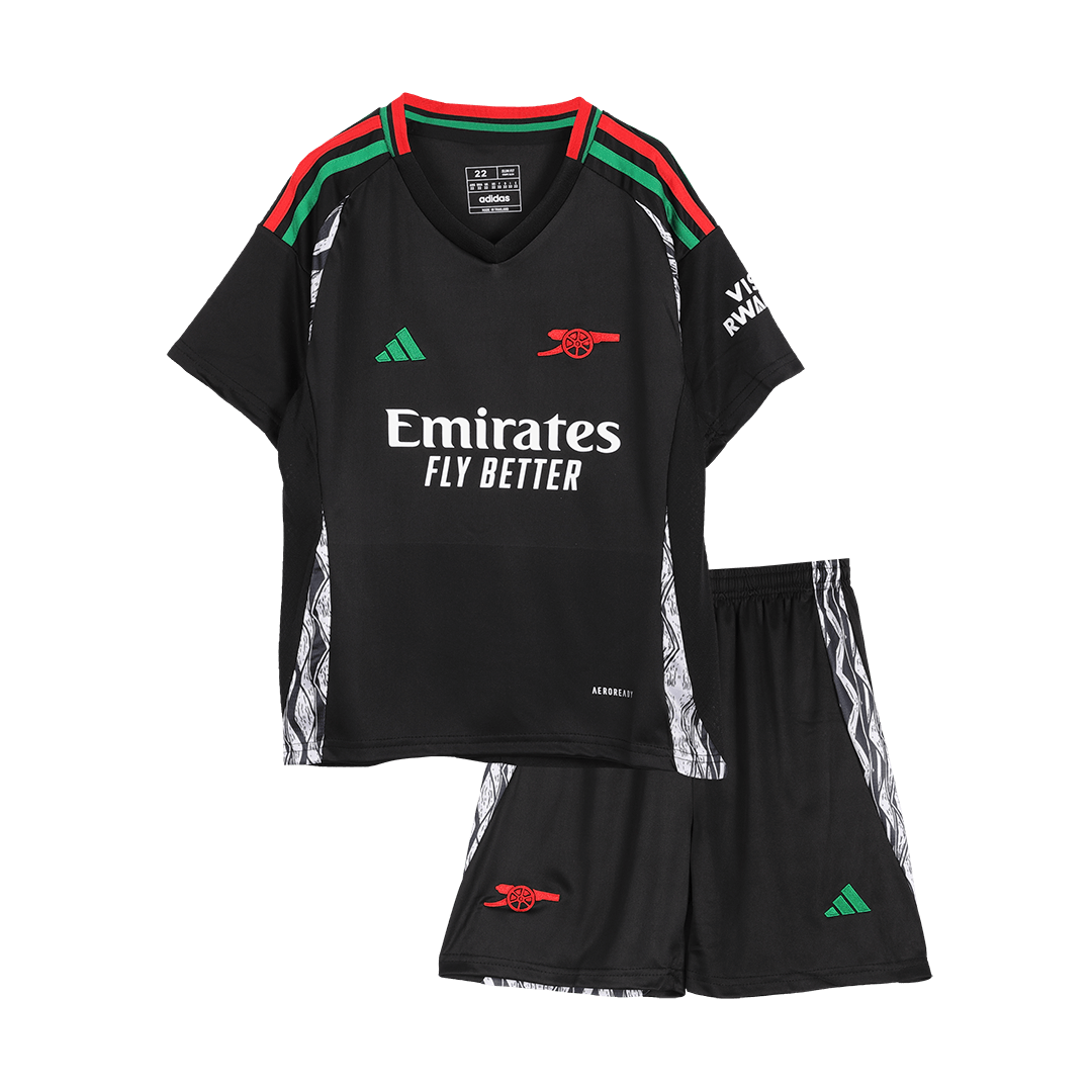 Kid's Arsenal Away Soccer Jersey Kit(Jersey+Shorts) 2024/25 Top Soccer Jerseys Store