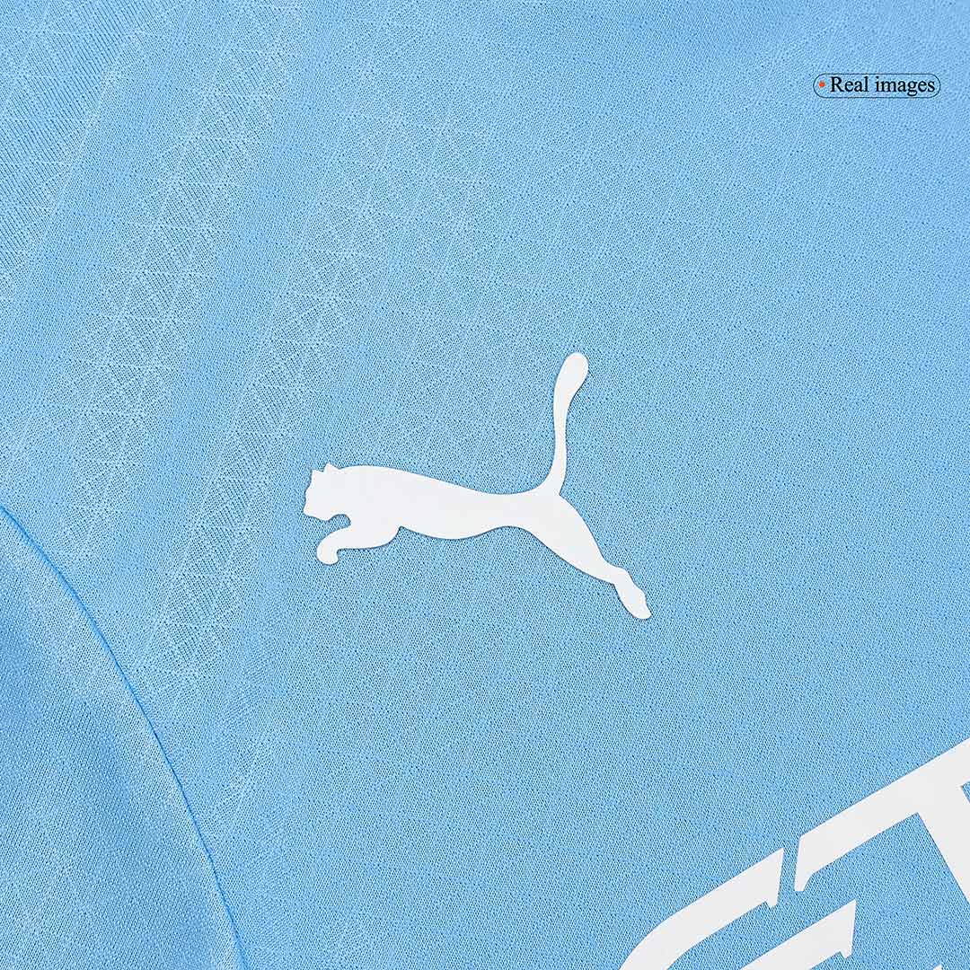 Player Version Manchester City Home Soccer Jersey 2024/25 Top Soccer Jerseys Store