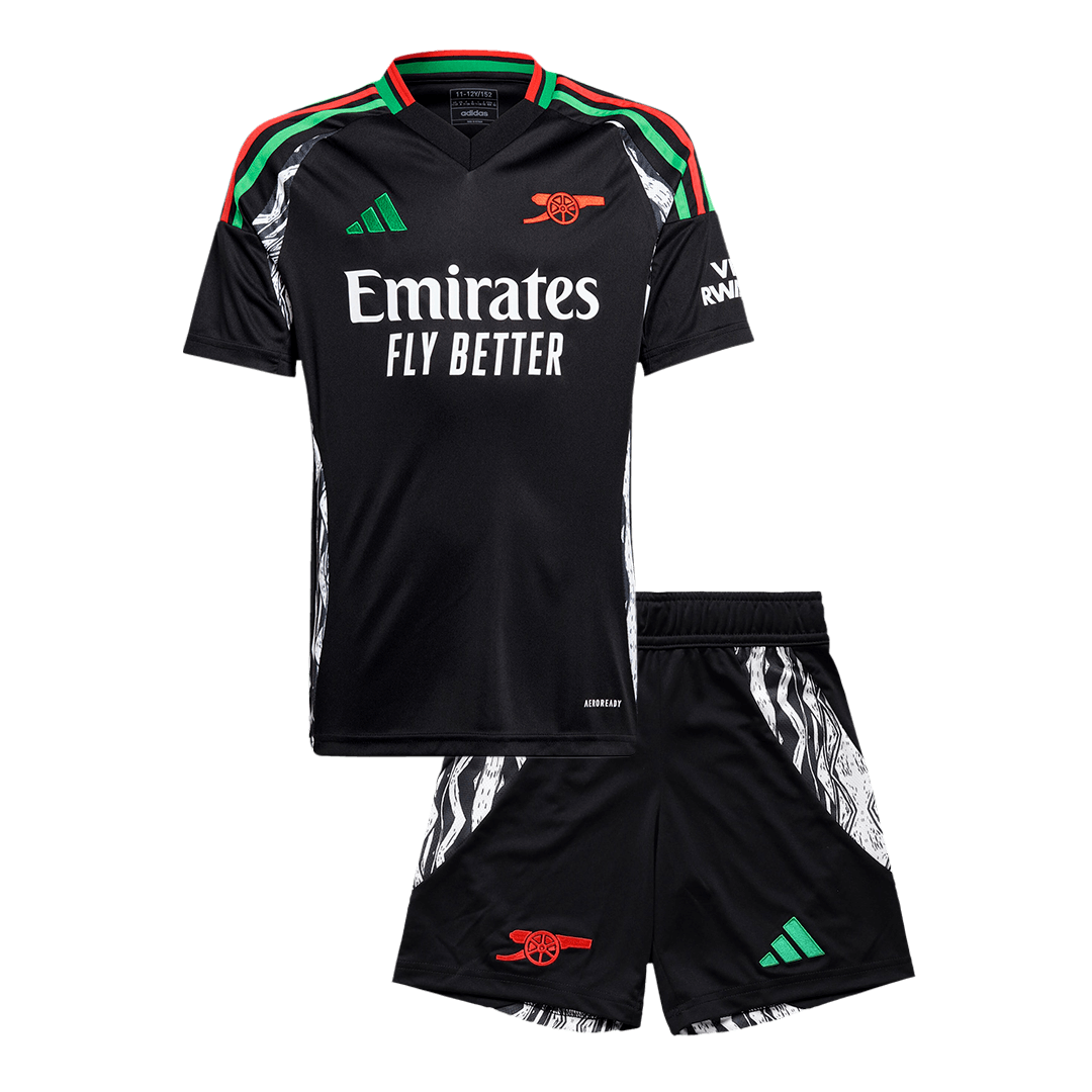 Kid's Arsenal Away Soccer Jersey Kit(Jersey+Shorts) 2024/25 Top Soccer Jerseys Store