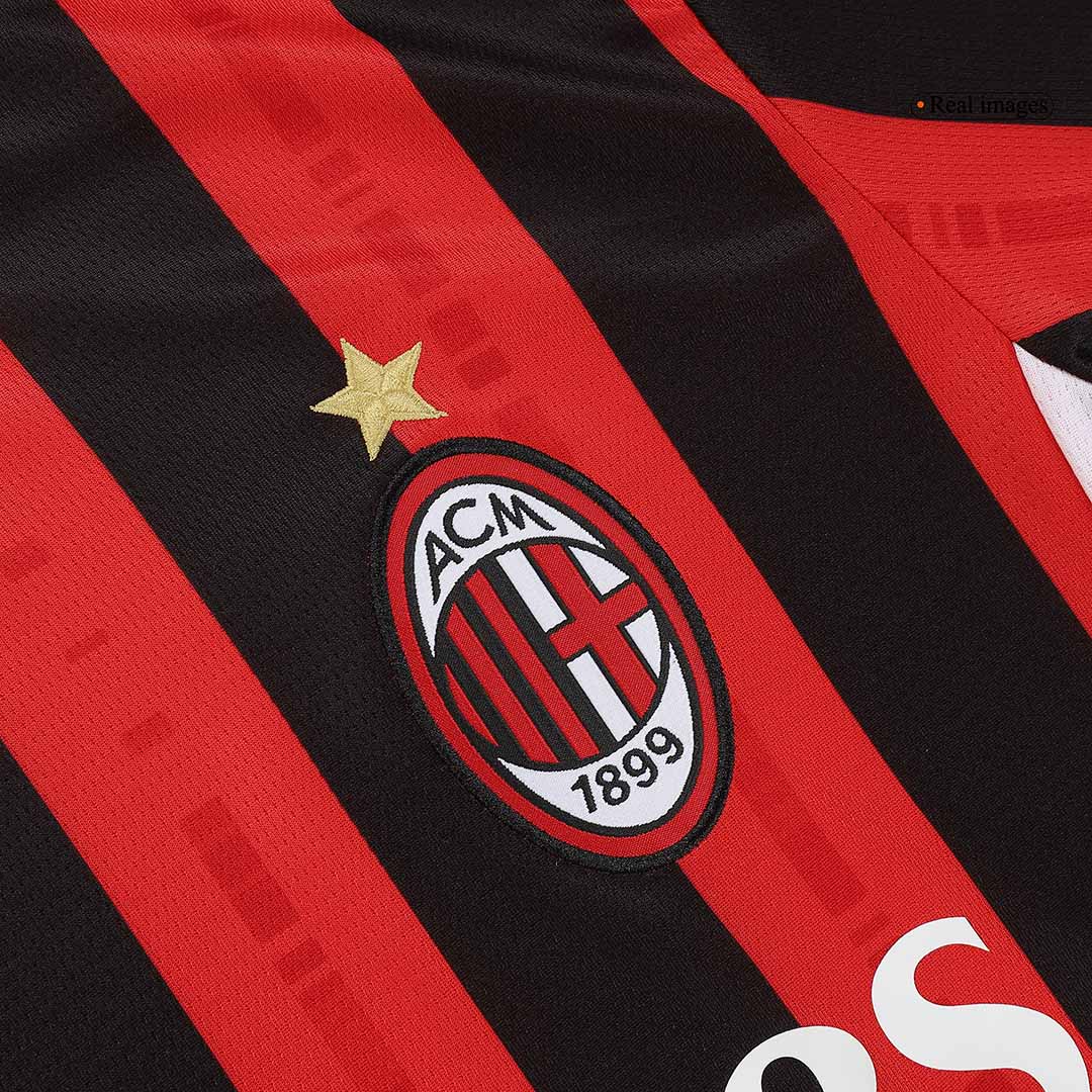 GIMENEZ #7 AC Milan Home Soccer Jersey 2024/25 Top Soccer Jerseys Store