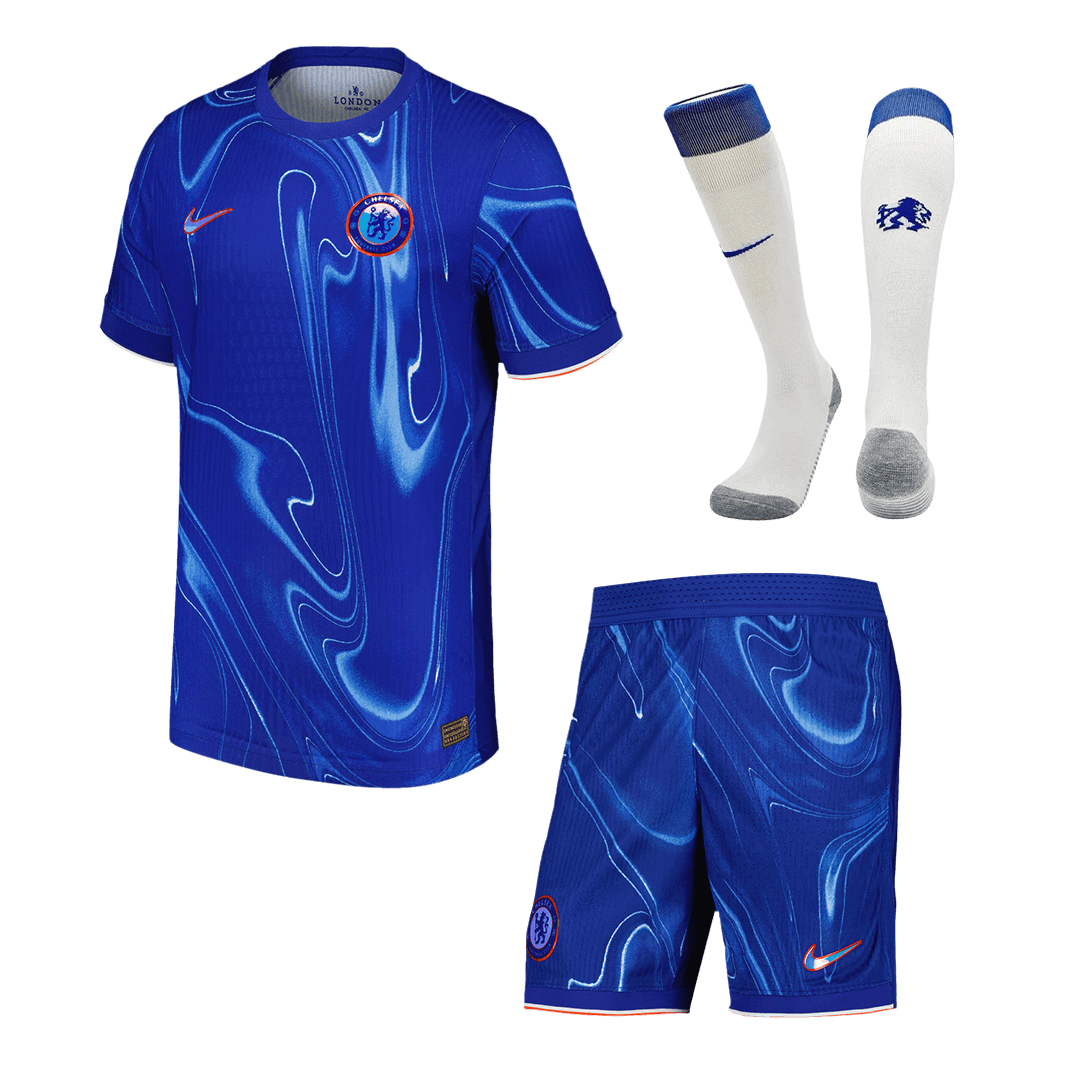 Player Version Chelsea Home Soccer Jersey Kit(Jersey+Shorts+Socks) 2024/25 Top Soccer Jerseys Store