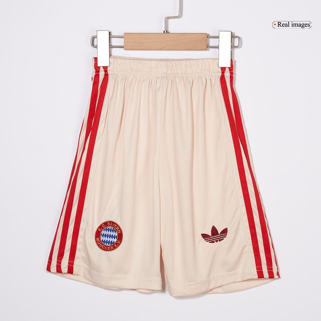 Kid's Bayern Munich Third Away Soccer Jersey Kit(Jersey+Shorts) 2024/25 - UCL Top Soccer Jerseys Store