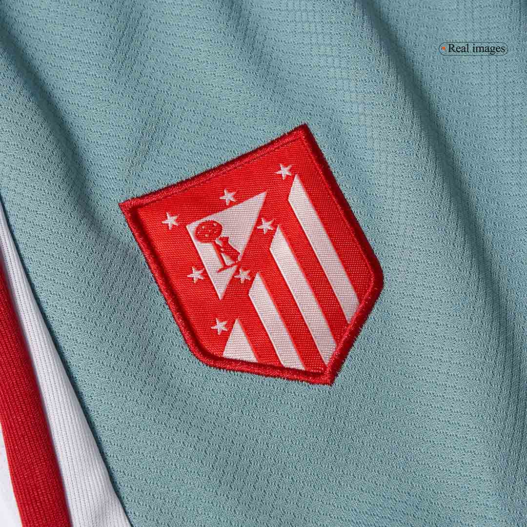 Kid's Atletico Madrid Away Soccer Jersey Kit(Jersey+Shorts) 2024/25 Top Soccer Jerseys Store
