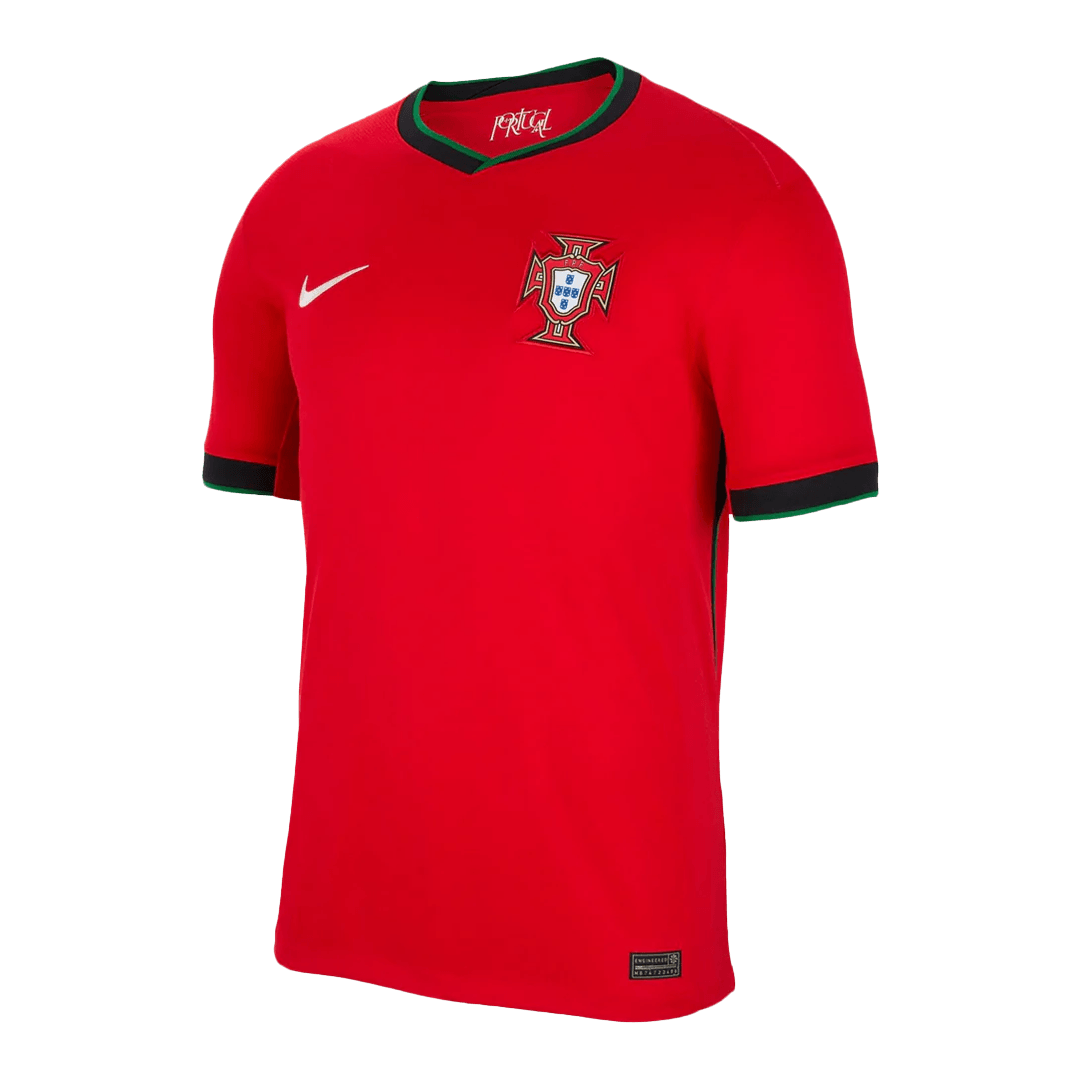 Portugal Home Soccer Jersey Euro 2024 Go Game Wear