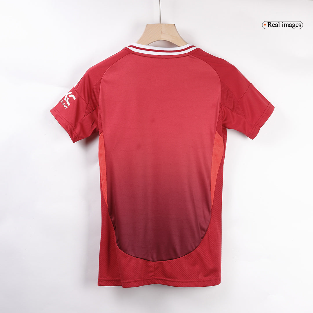 Women's Manchester United Home Soccer Jersey 2024/25 Top Soccer Jerseys Store