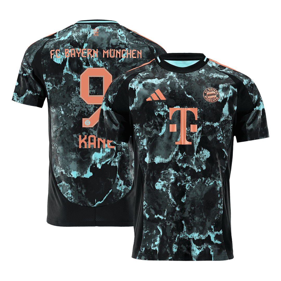 KANE #9 Bayern Munich Away Soccer Jersey 2024/25 Top Soccer Jerseys Store