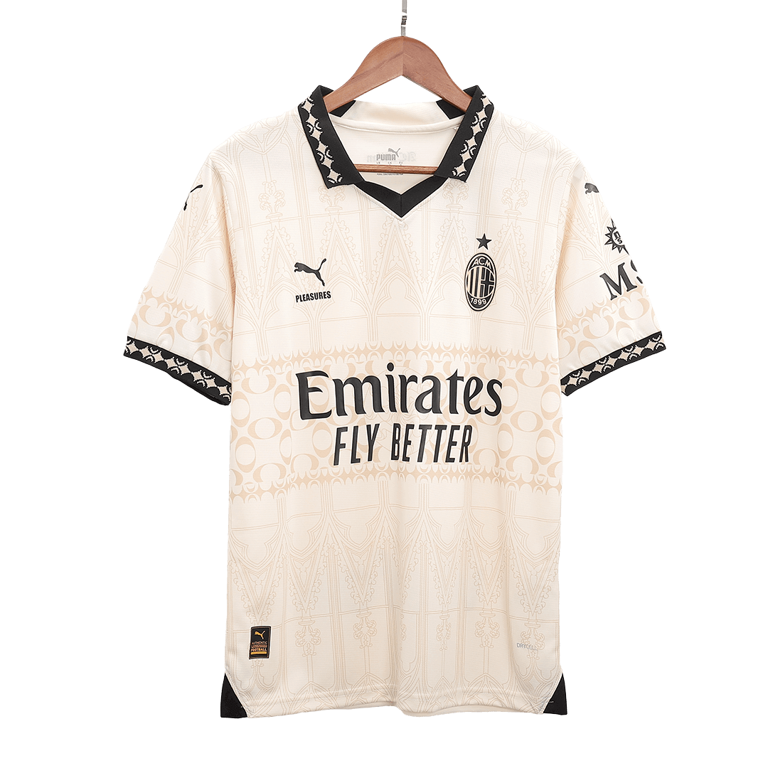 AC Milan X Pleasures Fouth Away Soccer Jersey 2023/24 Top Soccer Jerseys Store