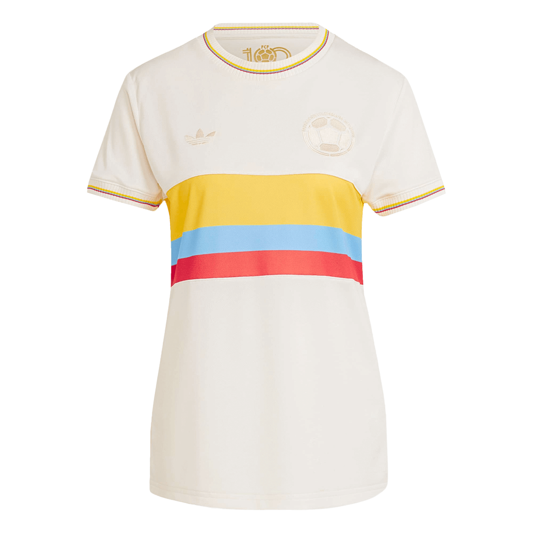 Women's Colombia Soccer Jersey 2024 - 100th Anniversary Top Soccer Jerseys Store