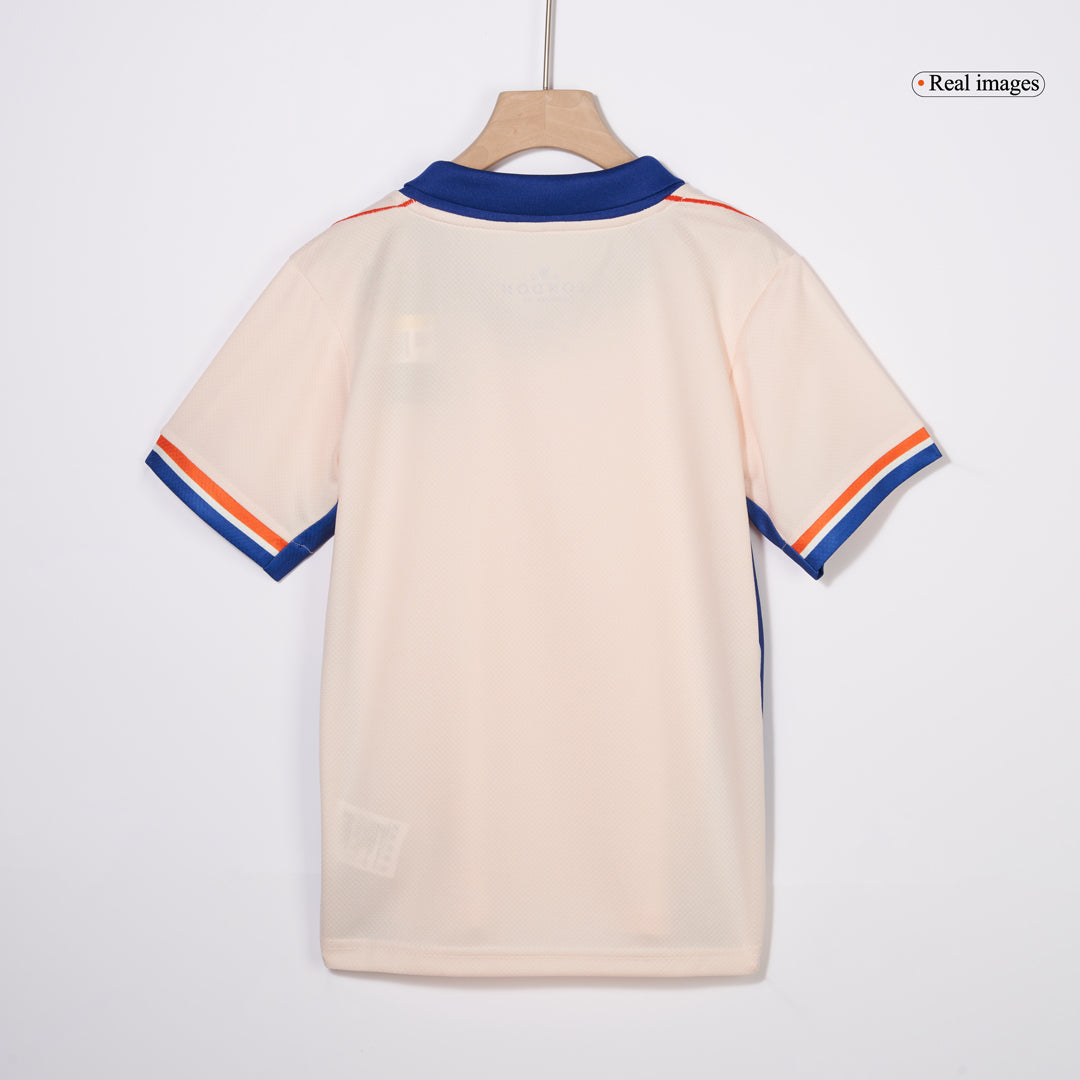 Kid's Chelsea Away Soccer Jersey Kit(Jersey+Shorts) 2024/25 Top Soccer Jerseys Store