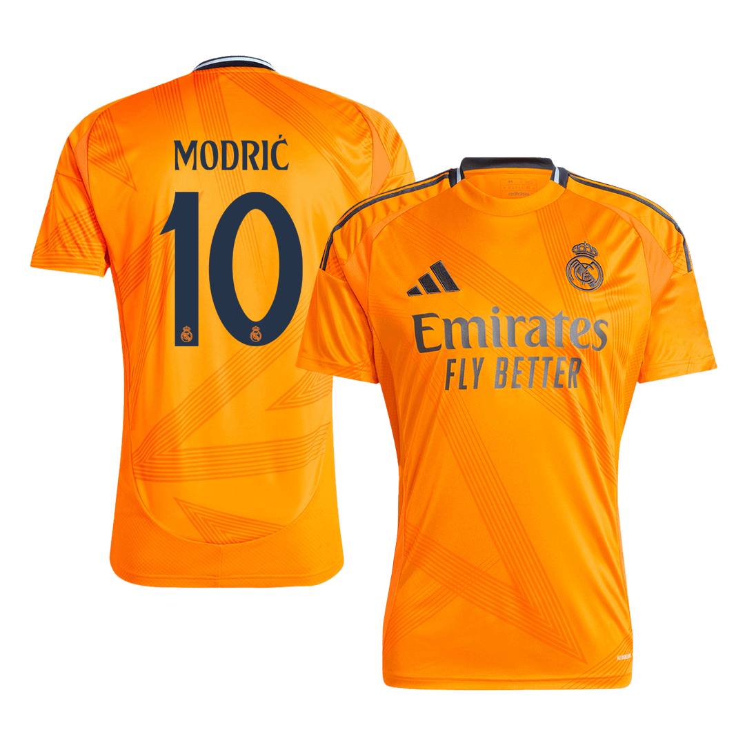 Luka Modrić #10 Real Madrid Away Soccer Jersey 2024/25 Top Soccer Jerseys Store
