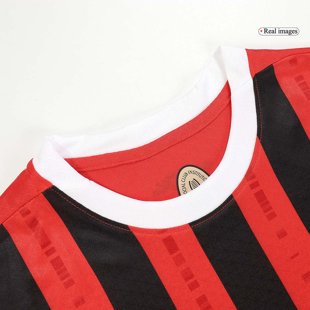 Player Version GIMENEZ #7 AC Milan Home Soccer Jersey 2024/25 Top Soccer Jerseys Store