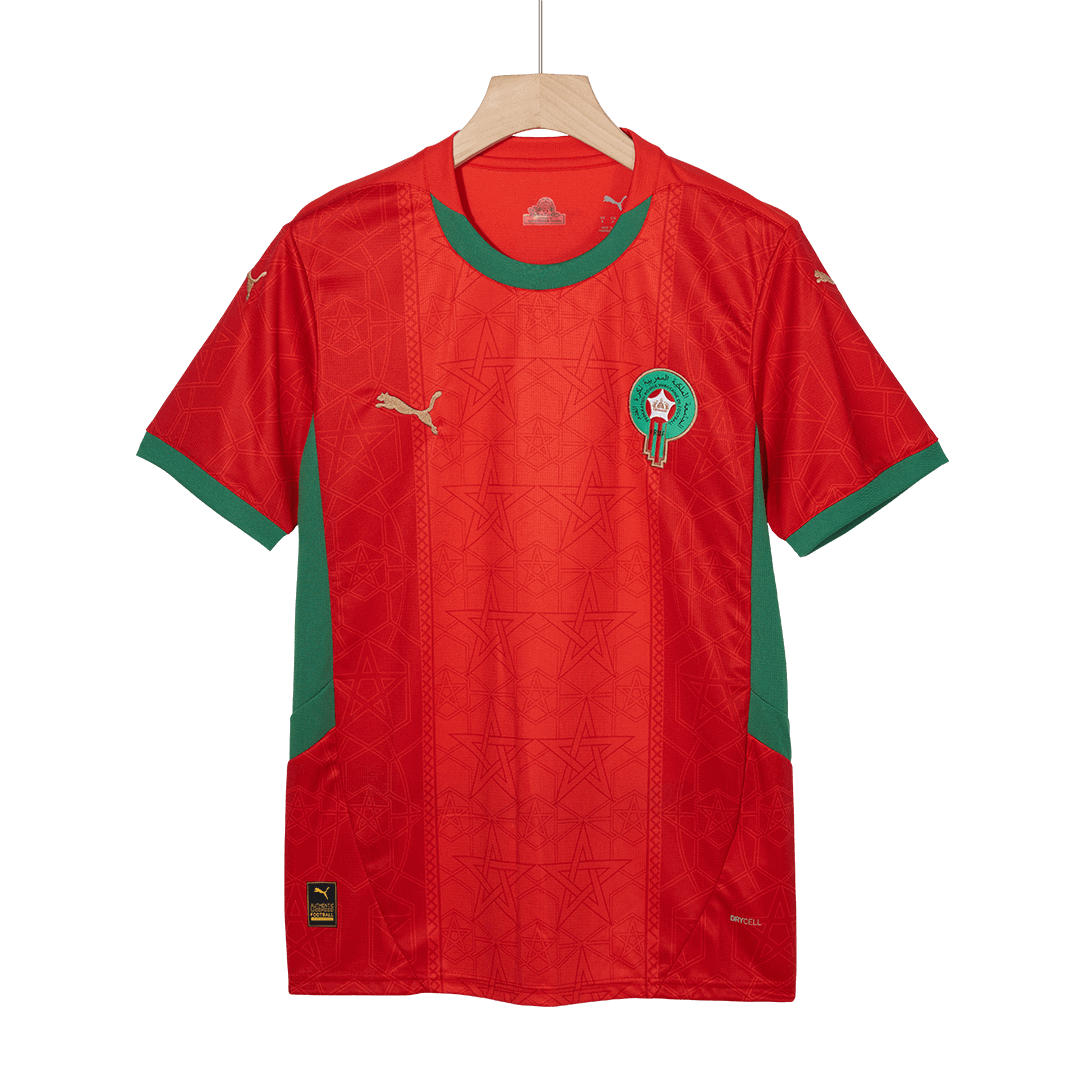 Morocco Home Soccer Jersey 2024/25 Top Soccer Jerseys Store