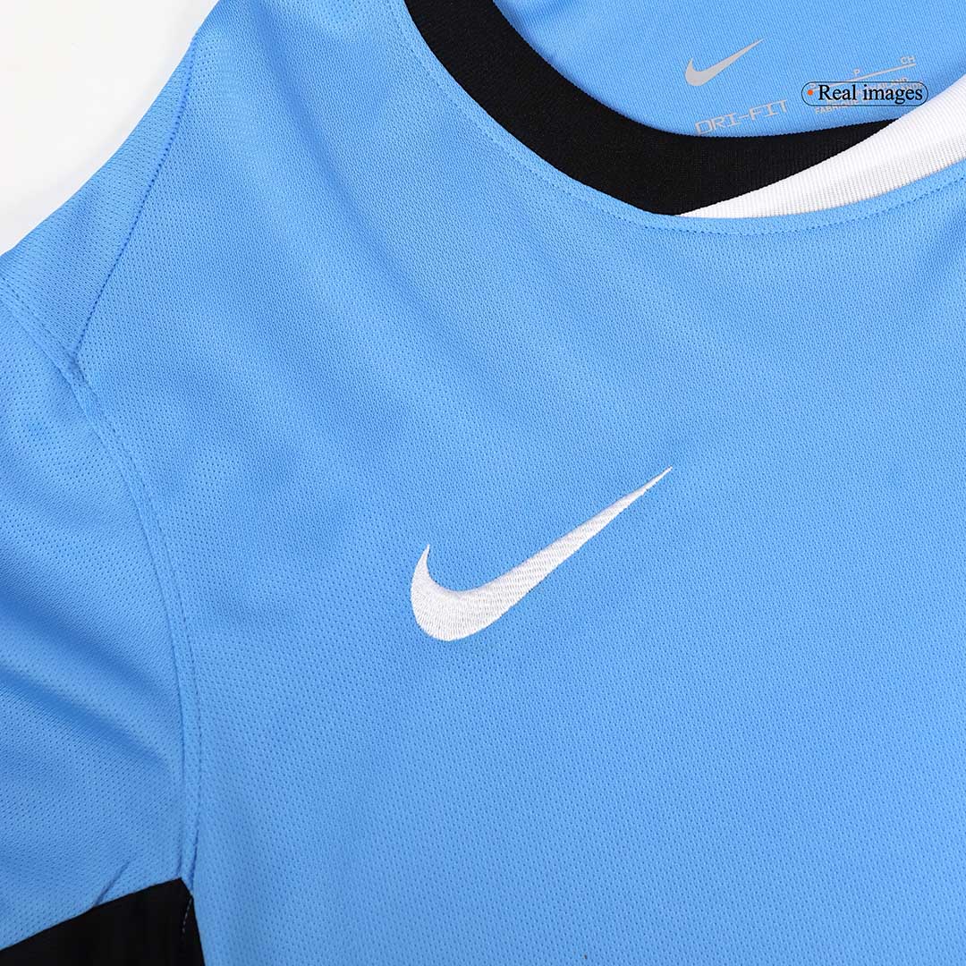 Men's Uruguay Home Soccer Jersey Copa América 2024 topsoccerjerseys.com