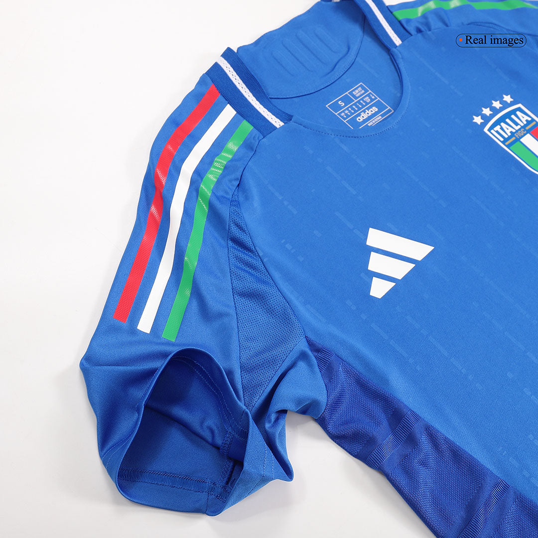 Player Version CHIESA #14 Italy Home Soccer Jersey Euro 2024 Top Soccer Jerseys Store